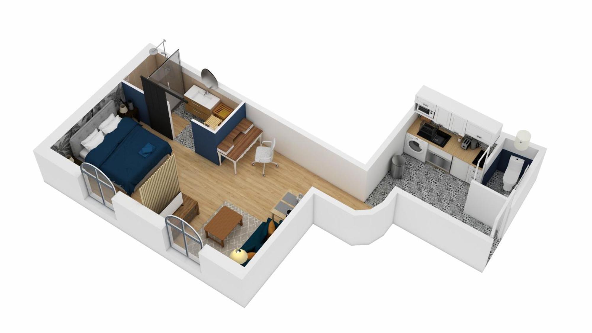 Le Cosy & Boise De Pontoise Lägenhet Exteriör bild